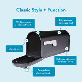 Chadwick latch close emphasizes secure, flap-free door operation.