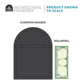 Chadwick textured frame adds curbside character and dimension.