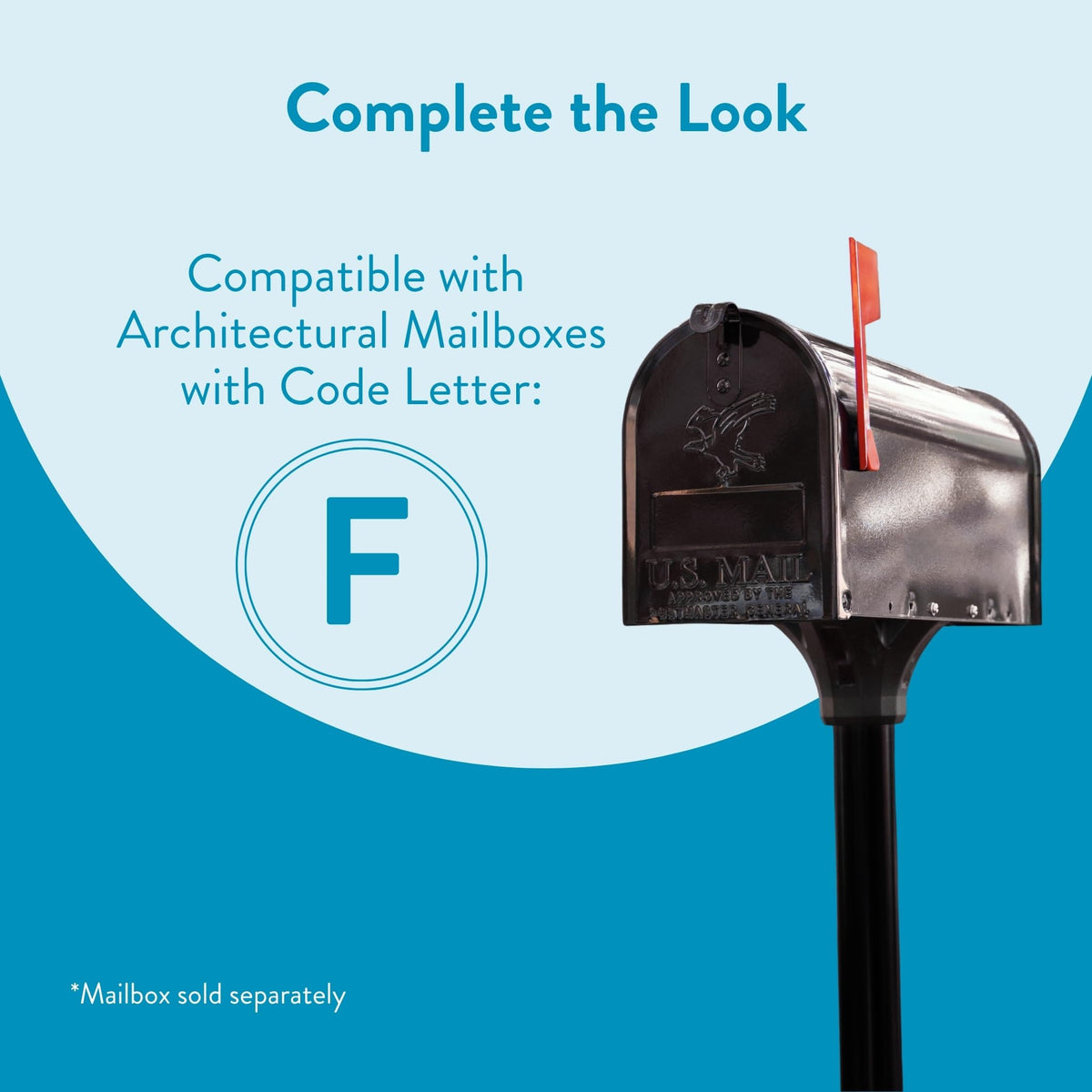Architectural Mailboxes Coolidge in-ground installation provides a stable base for reliable deliveries.