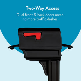 ARCHITECTURAL MAILBOXES Gentry easy-installation video guides setup and mounting.