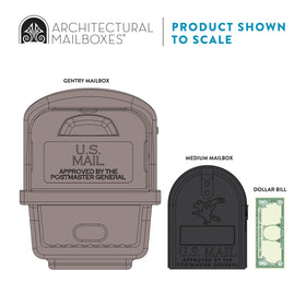 Gentry post sleeve over 4x4 for easy installation.