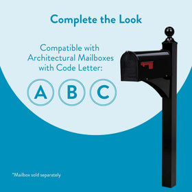Aluminum post finish resists weather, ensuring long-lasting outdoor performance.