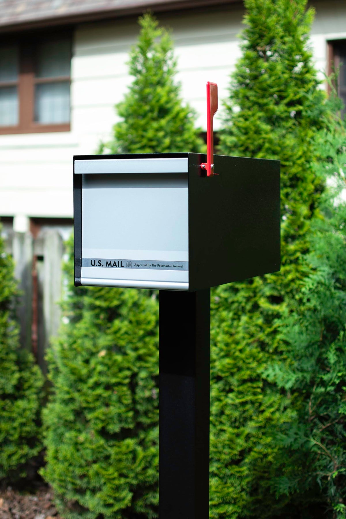 MailMax spacious interior accommodates mail and multiple packages.