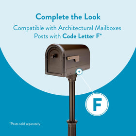 Roxbury powder-coated finish provides rust resistance across seasons.