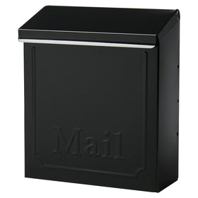 ARCHITECTURAL MAILBOXES Townhouse locking compartment secures mail outdoors.