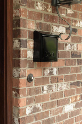 ARCHITECTURAL MAILBOXES Townhouse Made in USA emphasizes quality craftsmanship.