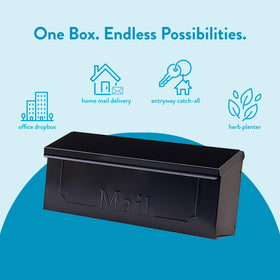 ARCHITECTURAL MAILBOXES Townhouse mounting template included for quick setup