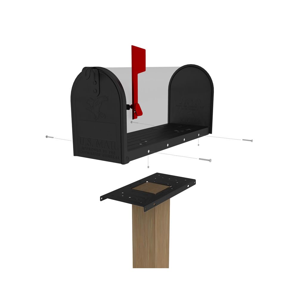 US-designed, durable mounting board for curbside use