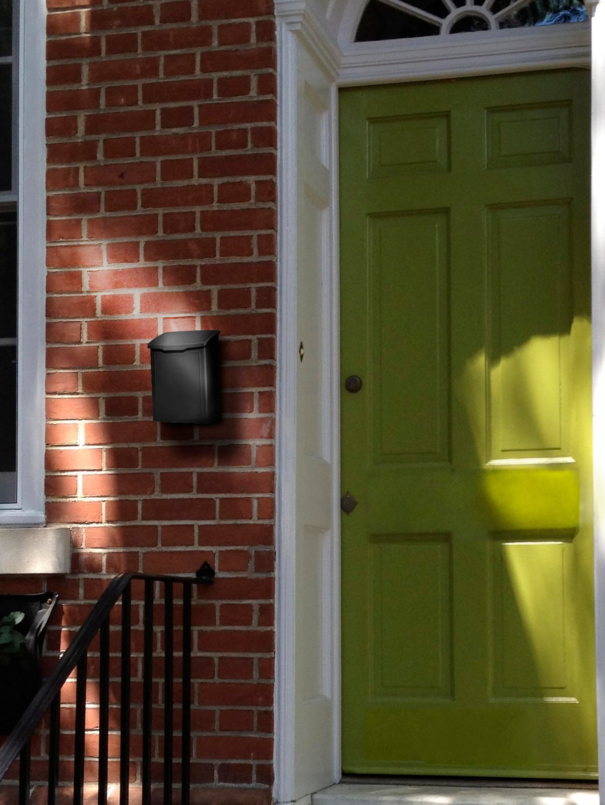 Architectural Mailboxes USA-designed unit complements modern and historic exteriors.