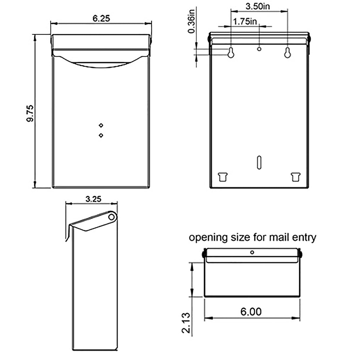 USA-made craftsmanship of City Classic vertical mailbox by Architectural Mailboxes