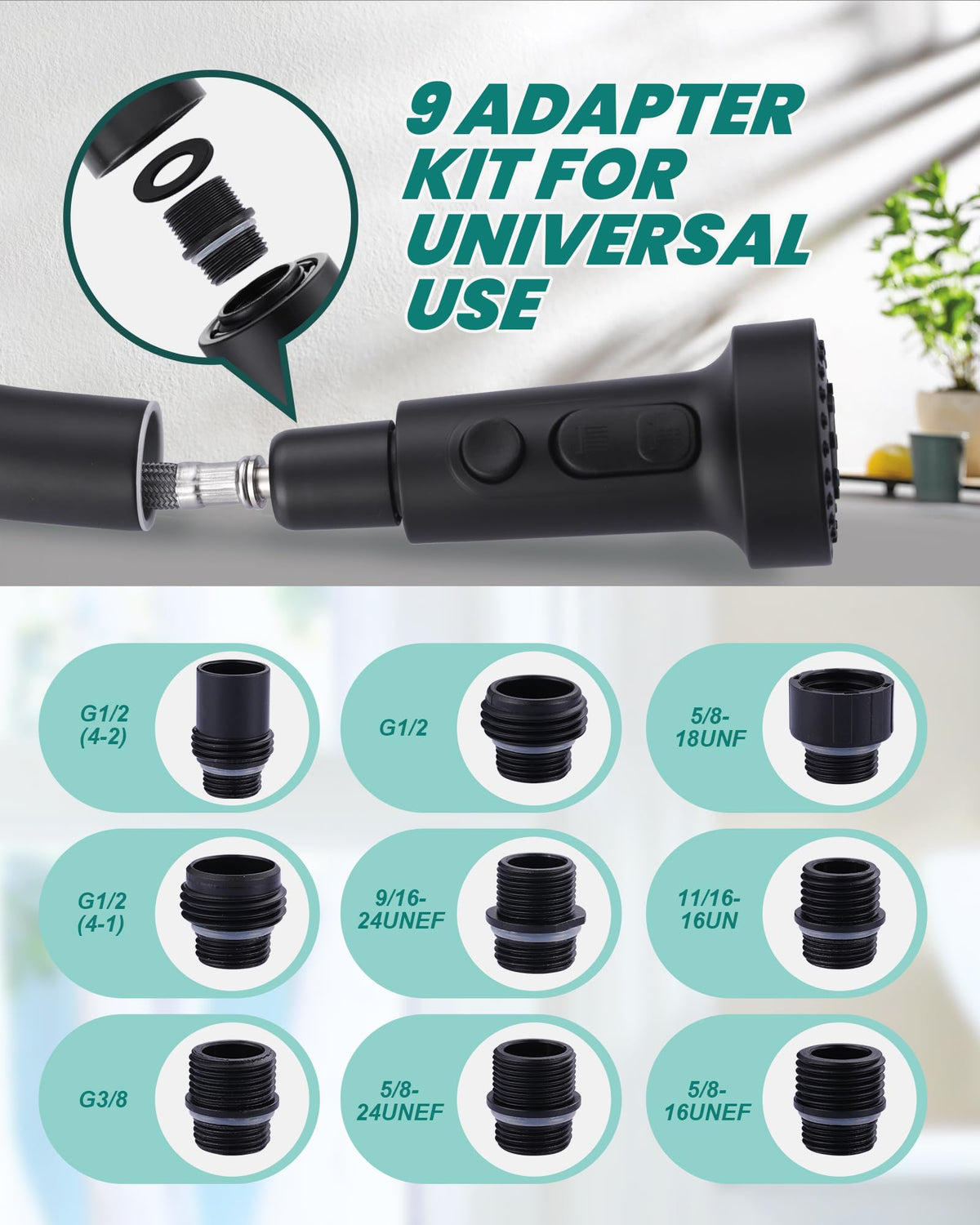 ARCORA easy-install example highlighting tool-free swap without plumber help.