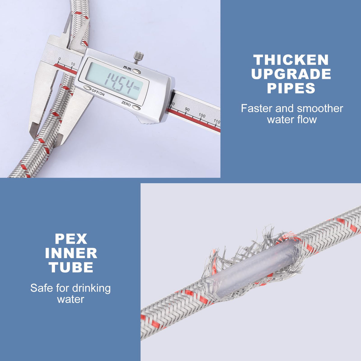 ARCORA hose installation is quick and tool-friendly.