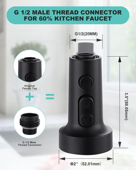ARCORA compatible for kitchen, RV, outdoor, or utility sinks.