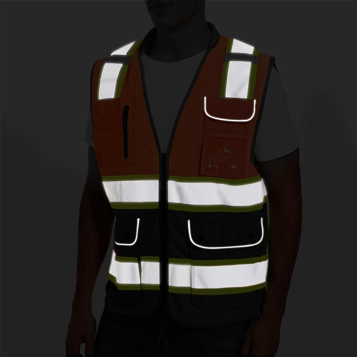 ArcRidge Reflective Vest unisex fit for both men and women in demanding environments.