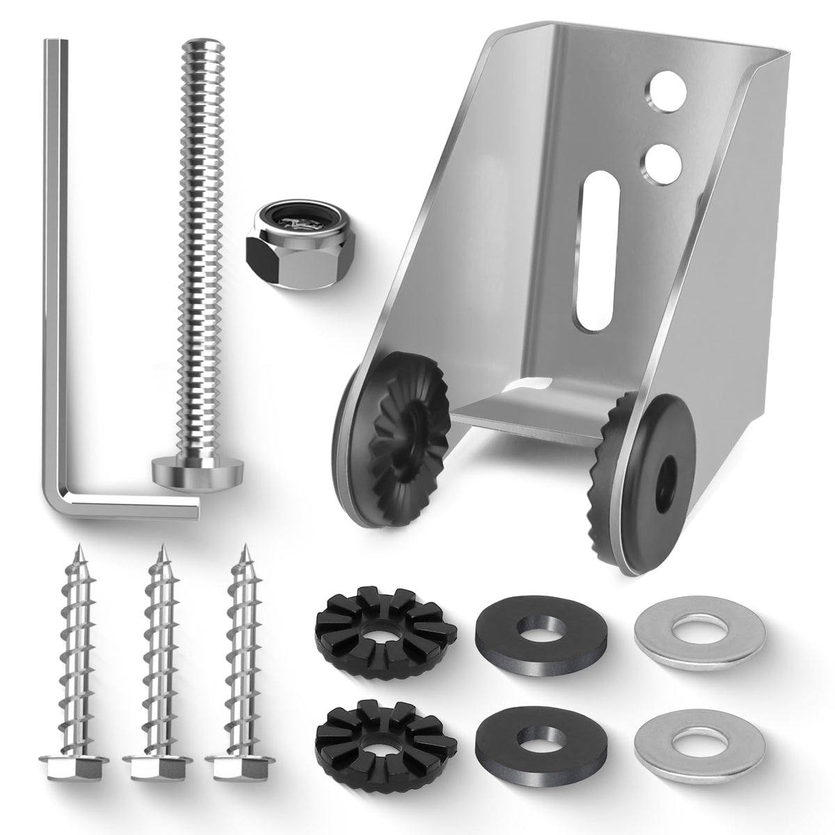 ArcViar XNT transducer mount provides secure installation.