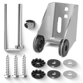 ArcViar XNT transducer mount provides secure installation.