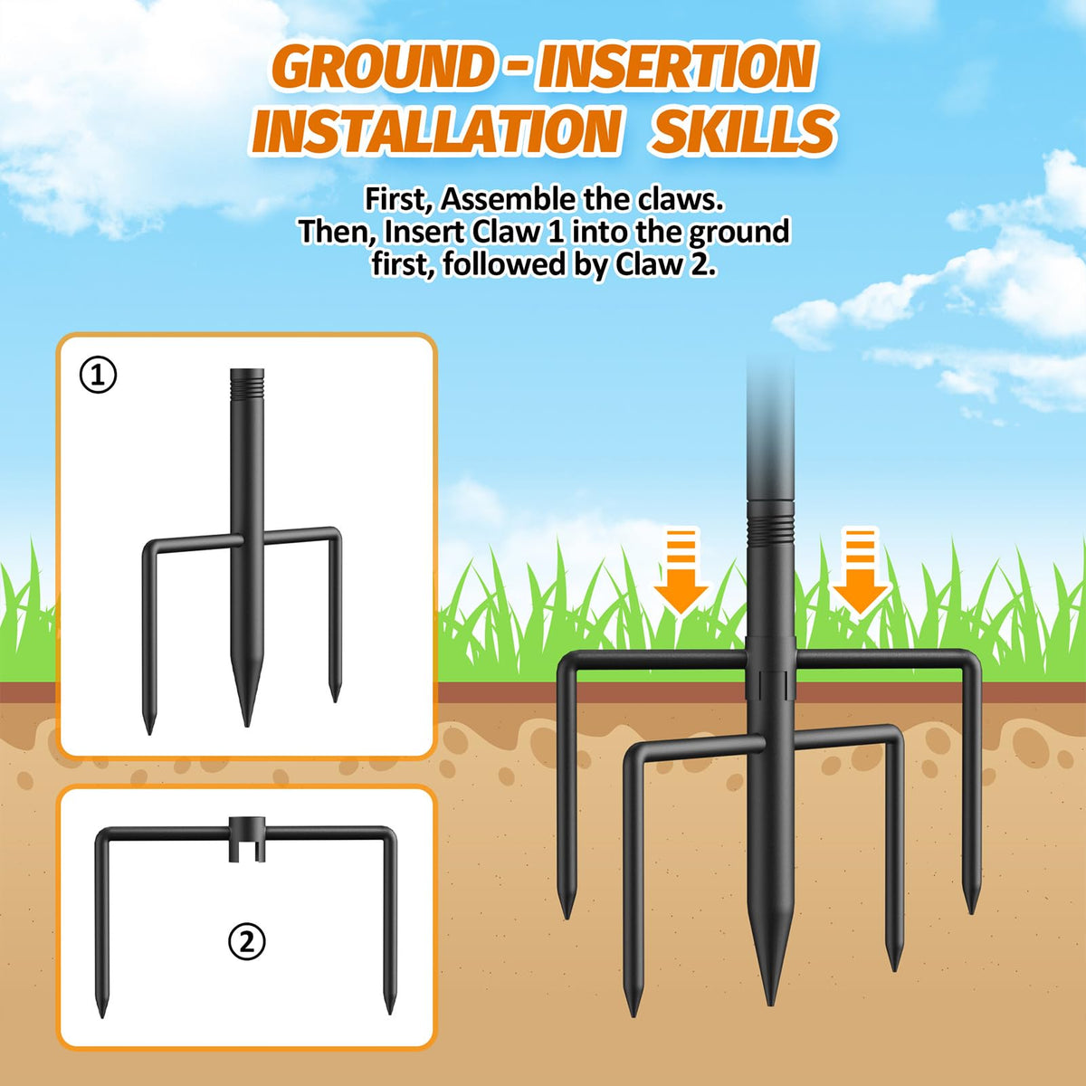 Aredy weather-ready finish withstands rain, sun, and snow for year-round use.