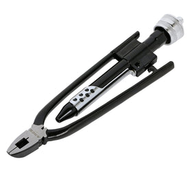 ARES 6-Inch Safety Wire Twister Pliers in use securing automotive components.
