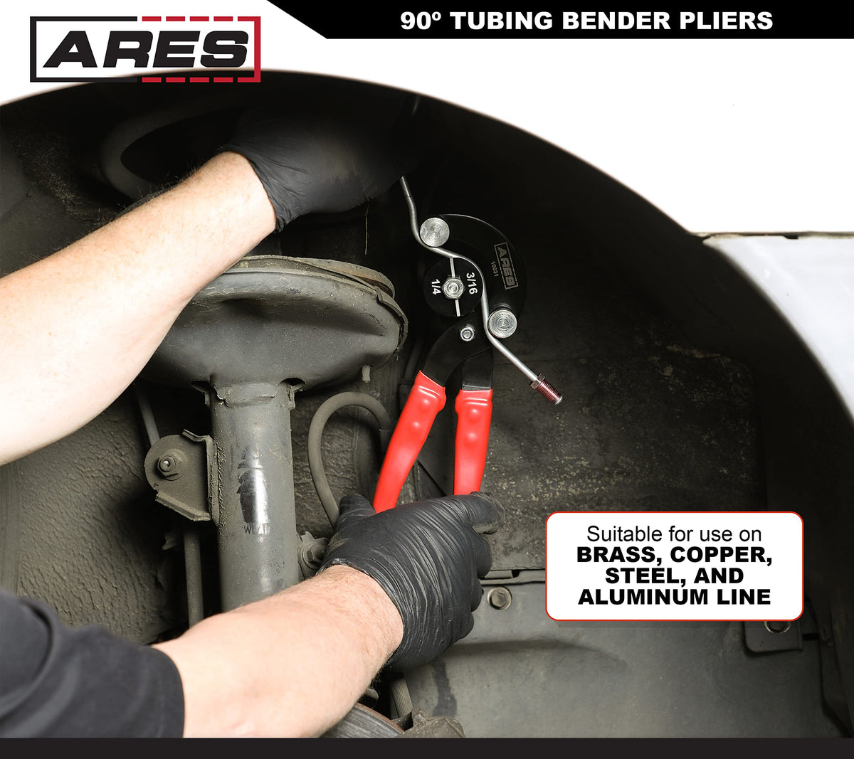 ARES 10031 works on brass copper steel and aluminum tubing for versatile repairs
