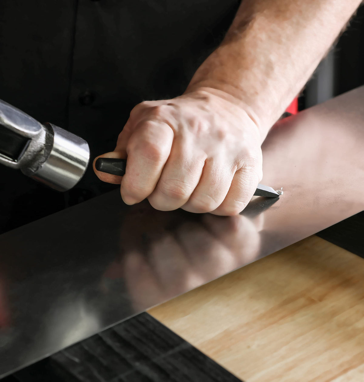 ARES chisel gauge preserves sharp edges for long-lasting performance