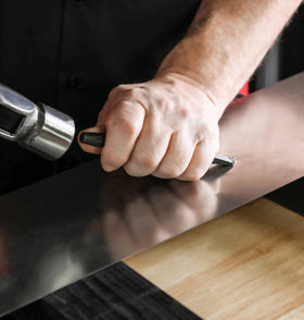 ARES chisel gauge preserves sharp edges for long-lasting performance