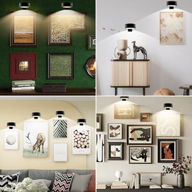 Arixinks art light fits frames from 4x6 to 16x20 inches
