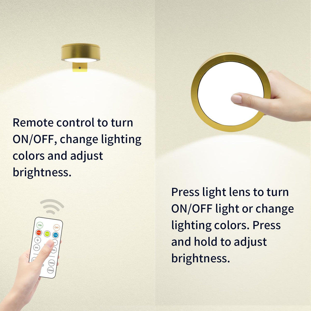 Arixinks magnetic light head close-up shows quick attachment
