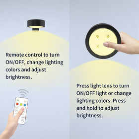 Arixinks poster light with timer auto-off saves battery while maintaining ambience