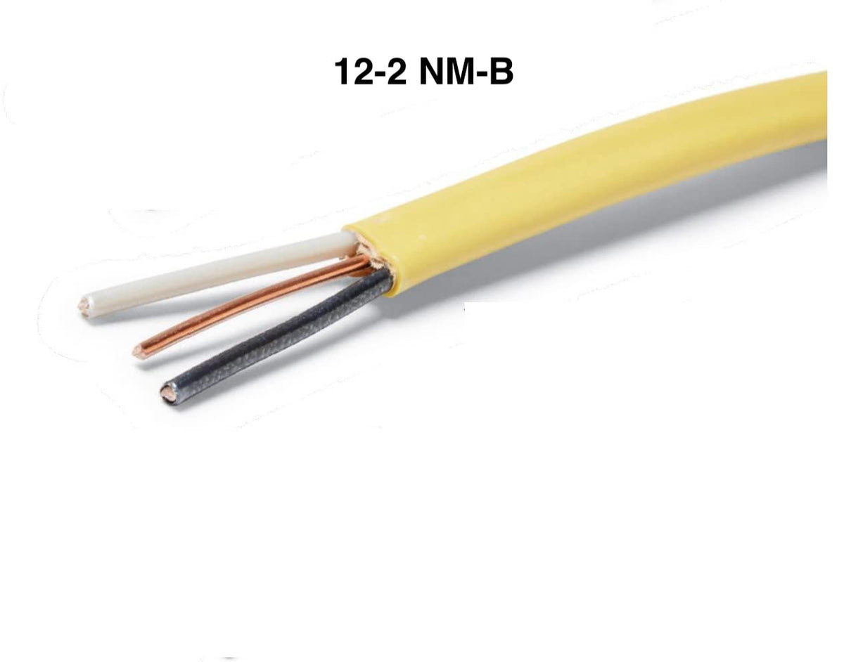 Arizona Electrical Solutions close-up of 12 AWG copper conductors with ground.