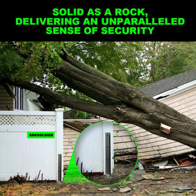 ARKSOLDIER durable anchor supports gates, rails, and garden fences with steady stability.