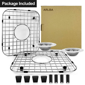 ARLBA 2-pack includes strainers and feet for easy setup.