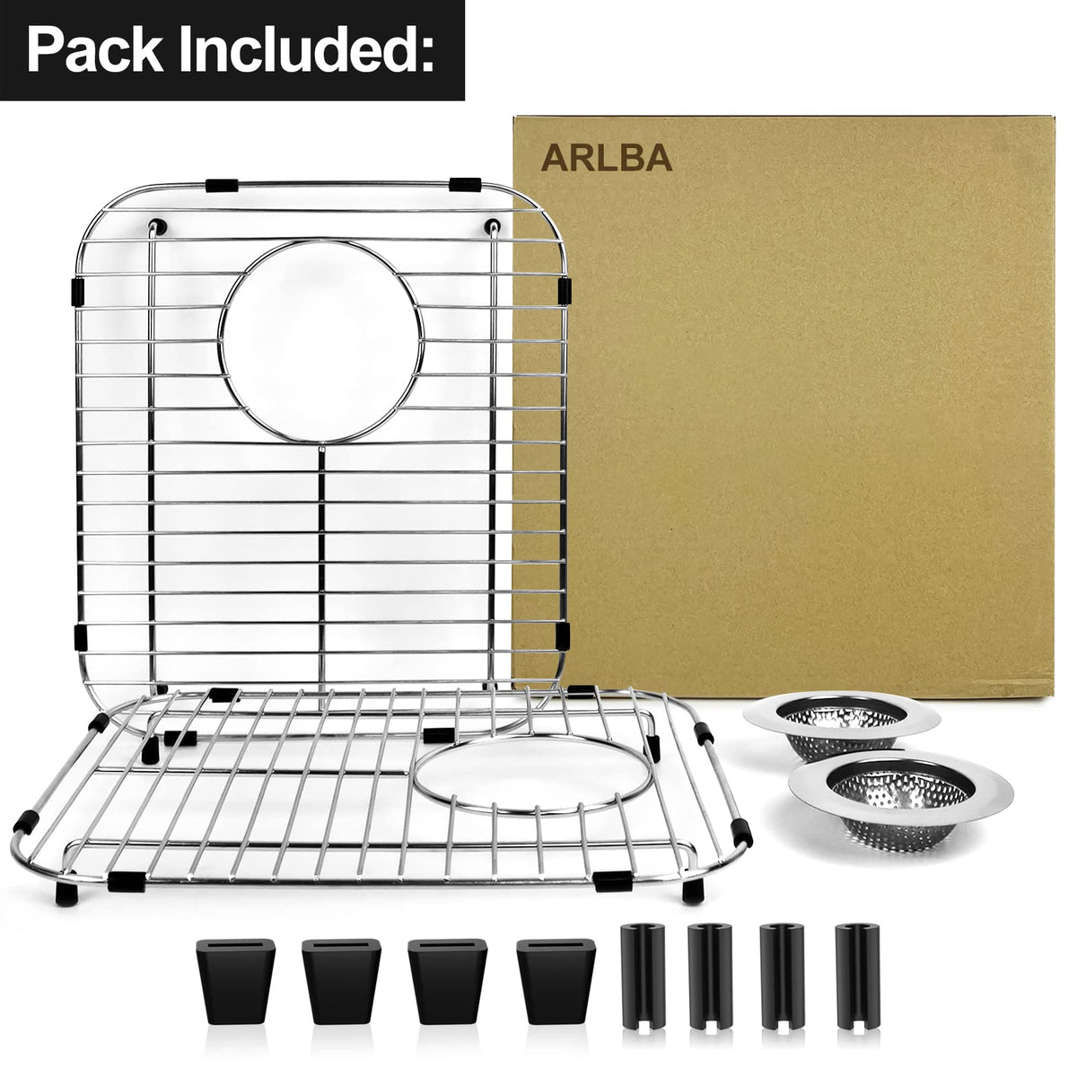 Dishwasher-safe metal grid for easy cleaning.