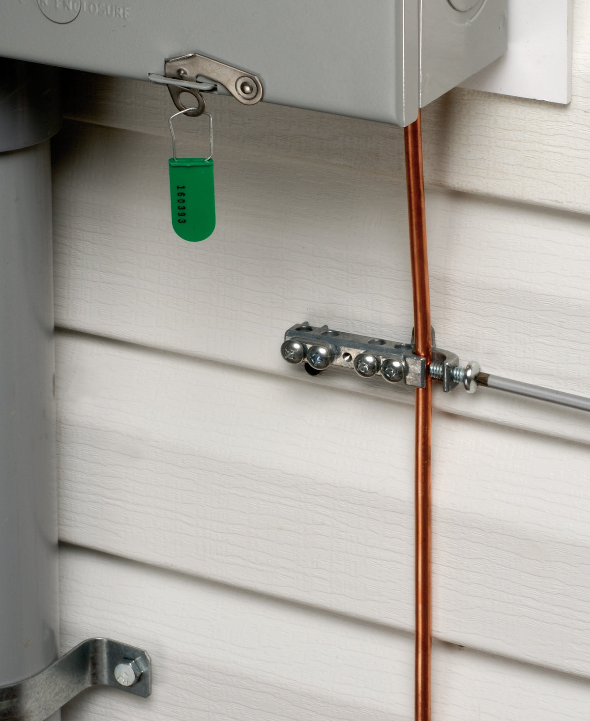 Arlington GB5-1 plastic cover provides paintable, protective housing for outdoor installations.