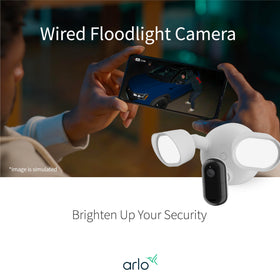 Arlo two-way audio enables remote conversations with visitors