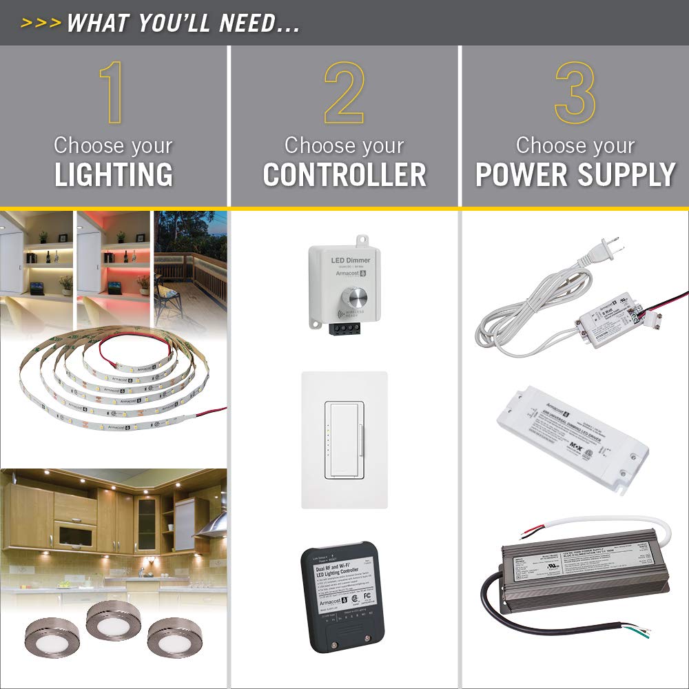 Armacost Lighting 850600 compact design fits tight LED installations