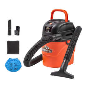 Armor All AA155 vacuum front view highlighting compact, portable design for quick mess cleanup.