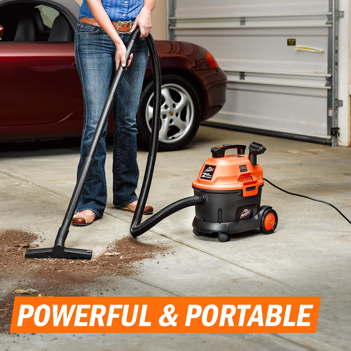 Armor All AA255W kit includes 13 accessories for diverse cleaning tasks
