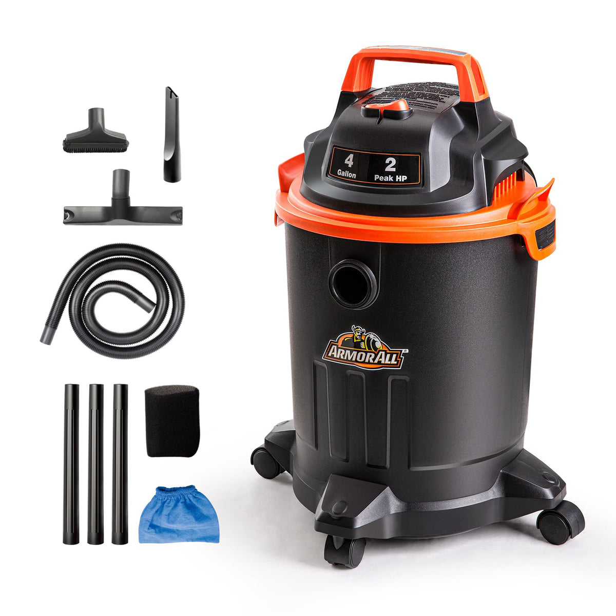Armor All VO405P vacuum body enabling versatile wet and dry cleanup.