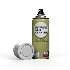 The Army Painter Anti Shine Matt Varnish bottle provides durable matte protection for miniatures