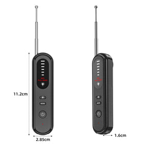 Aroeally Hidden Camera Detector relies on a rechargeable battery for long use.