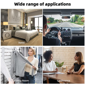 Aroeally Hidden Camera Detector is ideal for hotels and office use on the go.