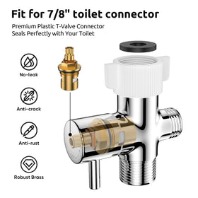 Arofa bidet sprayer premium 304 stainless steel resists rust and leaks