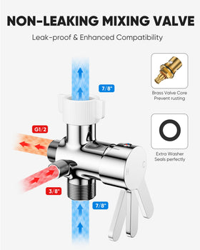 Arofa bidet sprayer brass valve for durable, leak-free performance.
