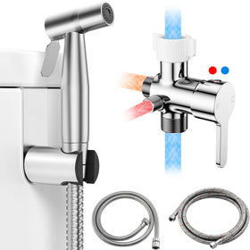 Arofa bidet sprayer handheld hot-cold head for precise personal hygiene.