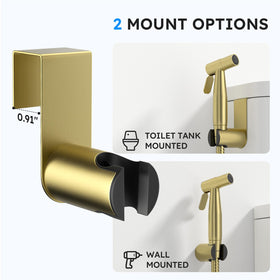 Arofa Gold smudge-resistant finish is easy to wipe clean.