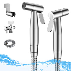Arofa handheld bidet sprayer two-pack for easy personal cleaning.