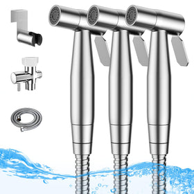 Arofa handheld bidet sprayer bundle for easy personal cleaning.