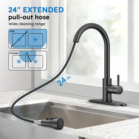Arofa faucet with installation guide included for quick setup.
