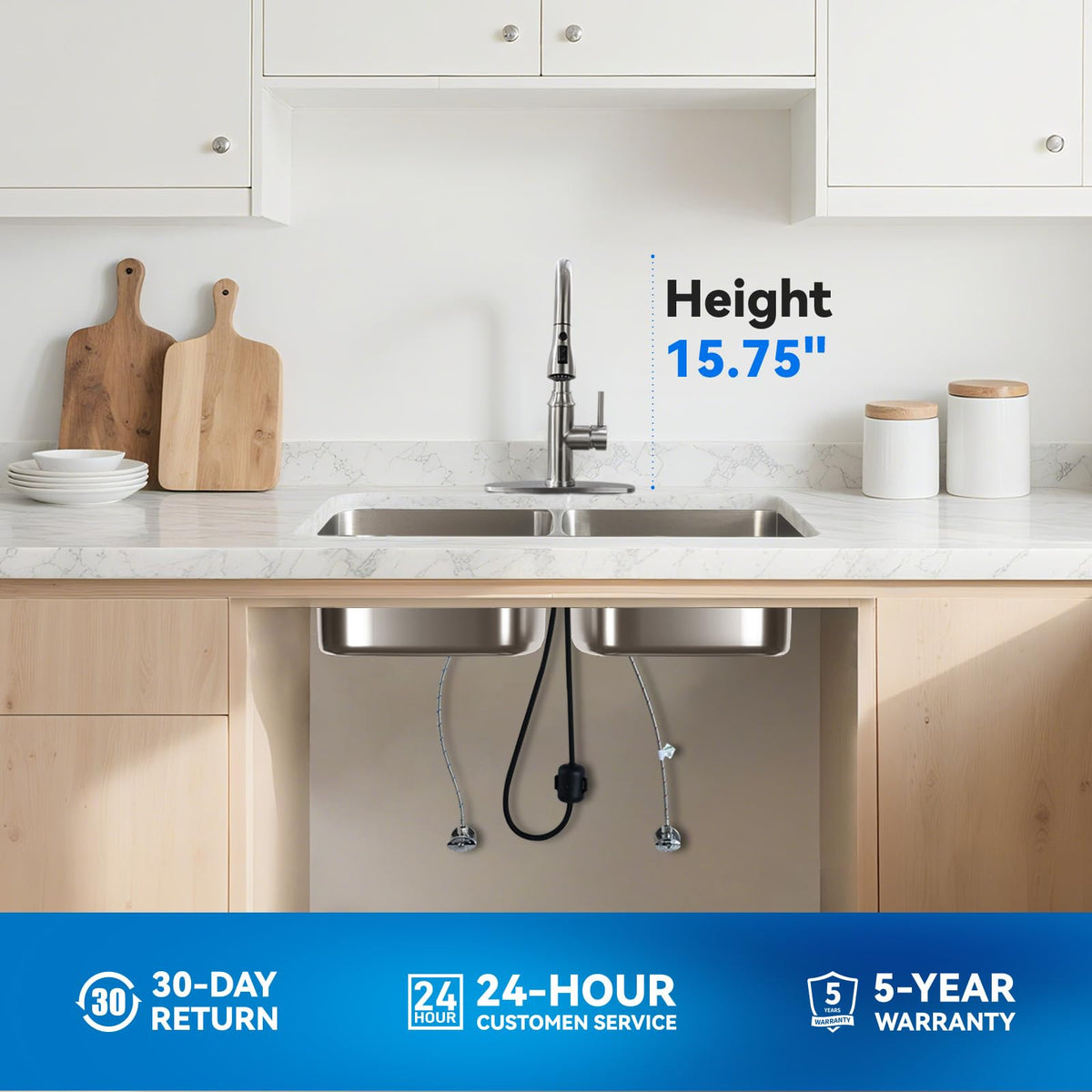 Arofa lead-free faucet keeps drinking water safe for cooking
