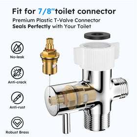 Arofa multi-use bidet sprayer for cloth diaper washing and cleaning.